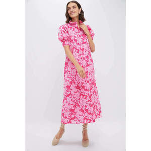 Tuckernuck Pink Floral Maxi Dress